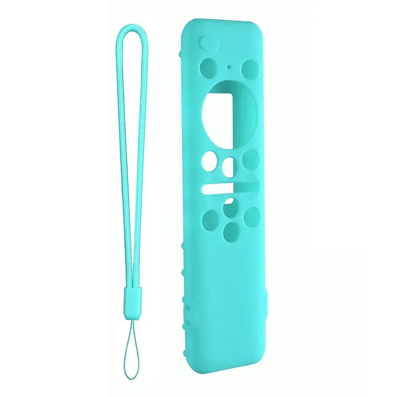 For Samsung BN59-01432A 01432B Remote Control Silicone Protective Case Shockproof Anti-Slip Smart TV Soft Sleeve with Lanyard