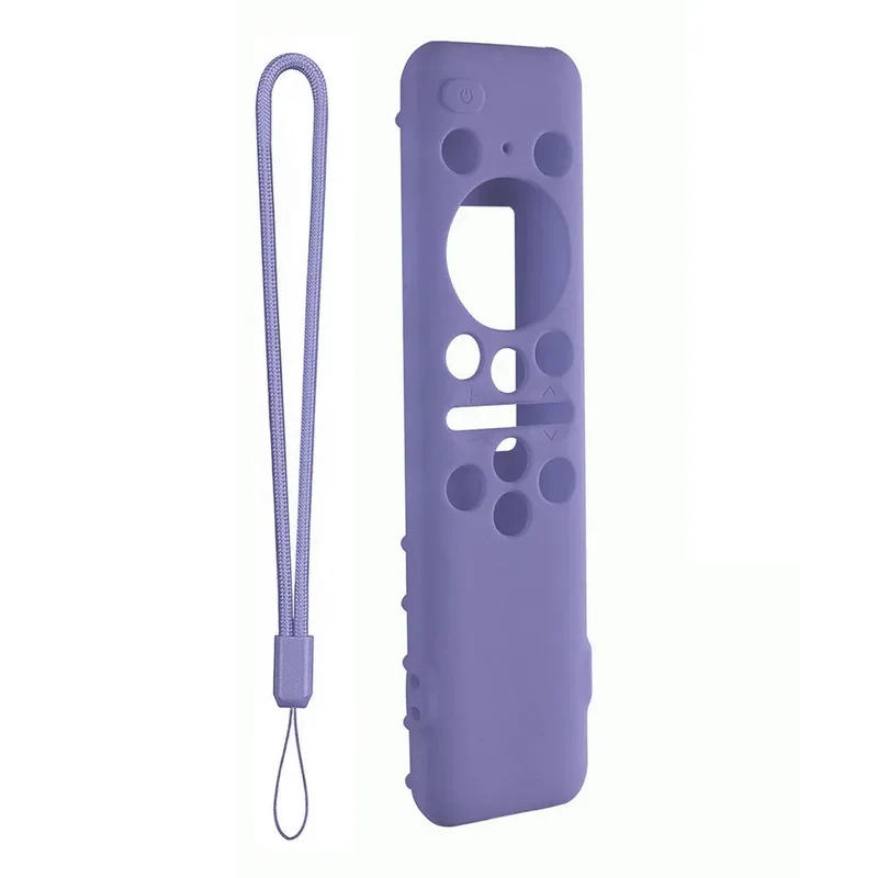 For Samsung BN59-01432A 01432B Remote Control Silicone Protective Case Shockproof Anti-Slip Smart TV Soft Sleeve with Lanyard