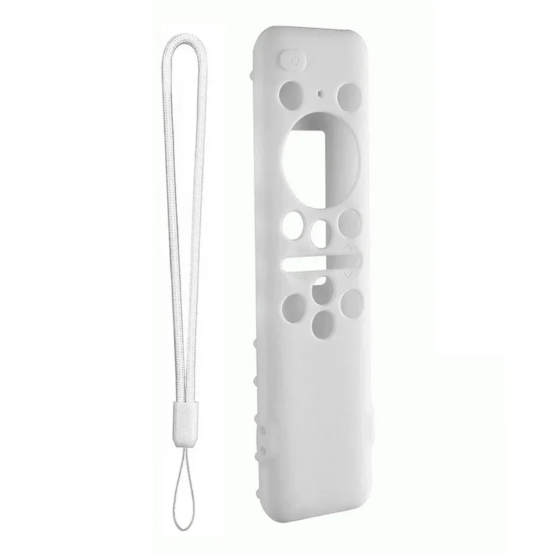 For Samsung BN59-01432A 01432B Remote Control Silicone Protective Case Shockproof Anti-Slip Smart TV Soft Sleeve with Lanyard