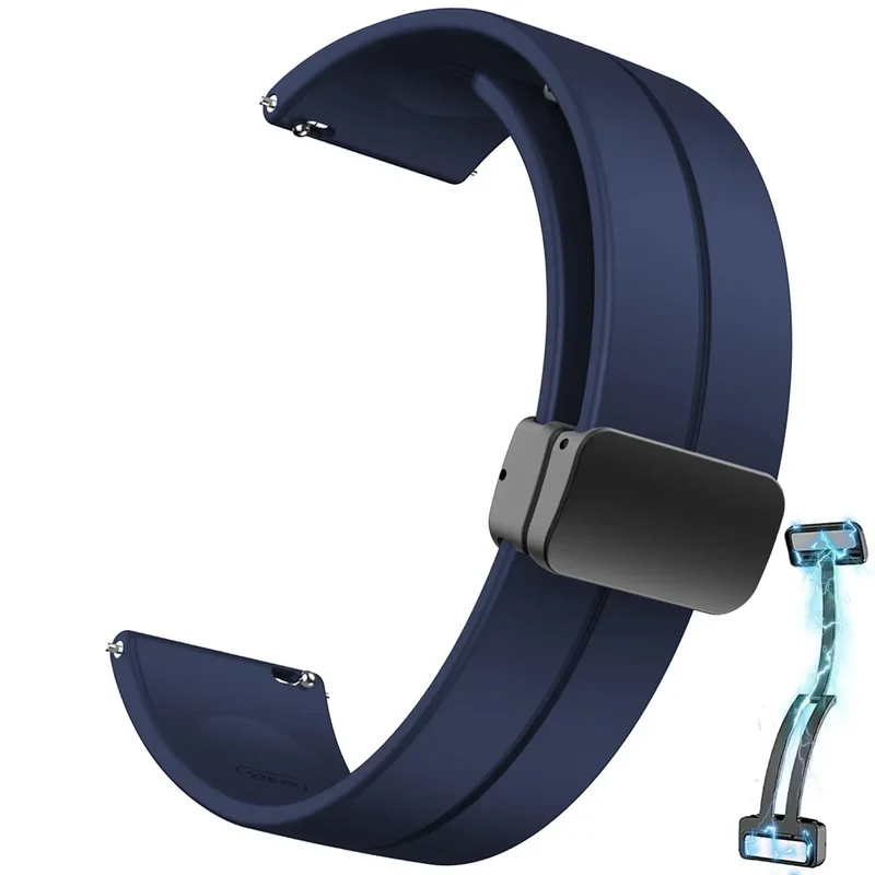 20 22mm Watch Band For Samsung Galaxy watch 6/4/5 pro/gear s3/active 2/classic Sport Magnetic Strap for Huawei GT 2 2e 3 Band