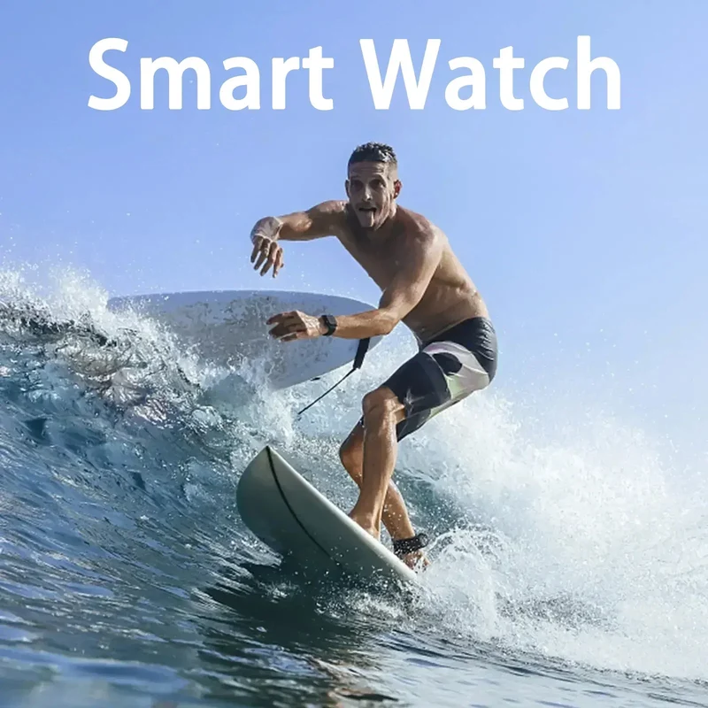 2025 New Smartwatch For Men Android IOS Phone 1.73" Screen Bluetooth Call Blood Oxygen Pressure Monitoring Smart Watch Women