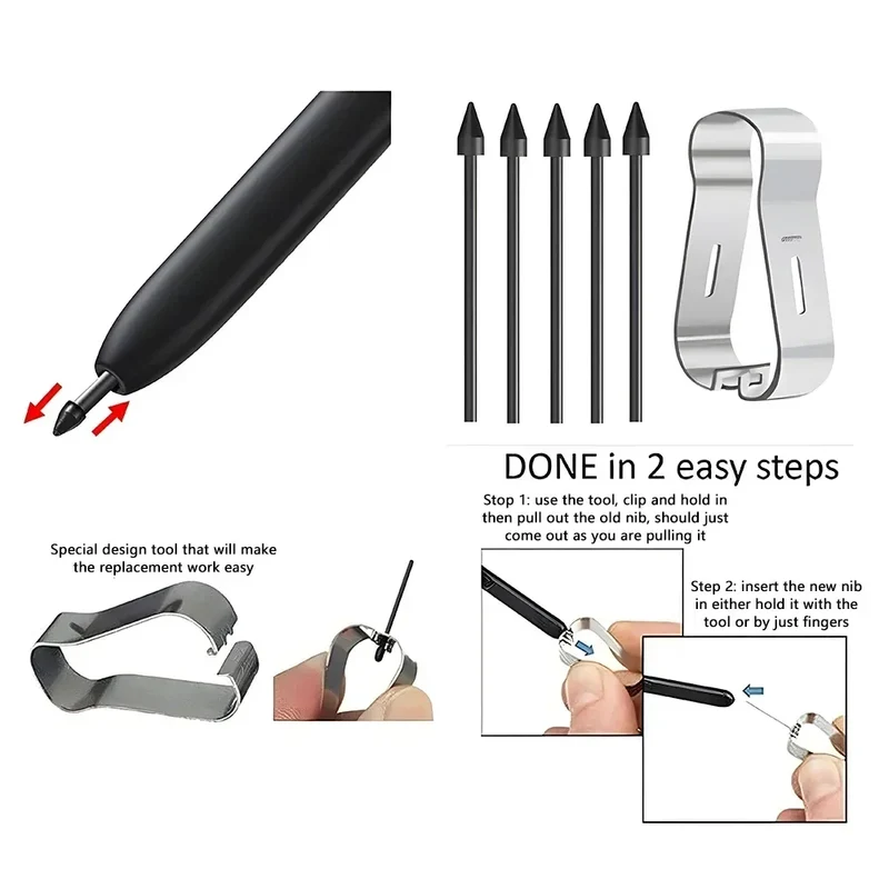 For Samsung S Pen for Samsung Galaxy Tablet S8 S7 FE S6 Lite S7+ S8+ S9 S9FE Tablet Pen Stylus Touch Pen Without Bluetooth