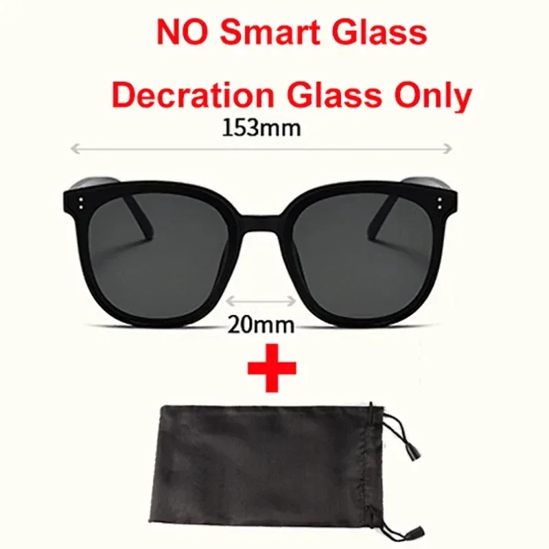 Smart Glasses AI Translation，Photography, Videography，Audio Recording WiFi Transmission Functio Color-Changing Smart Sunglasses