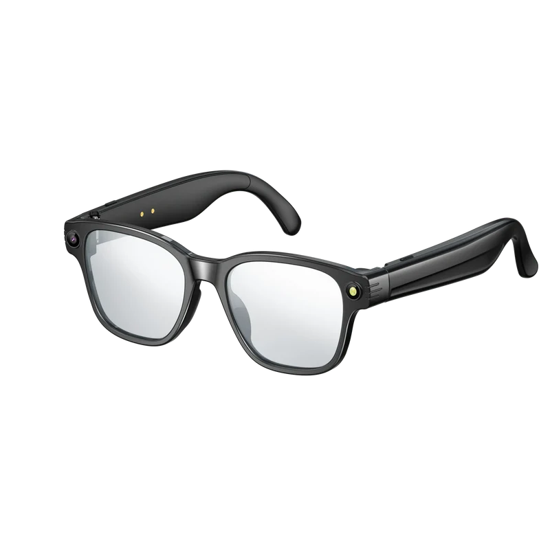 Smart Glasses With 8M HD camera 1200P anti-shake HD video AI intelligent voice assistant Real-time translation Object recognion