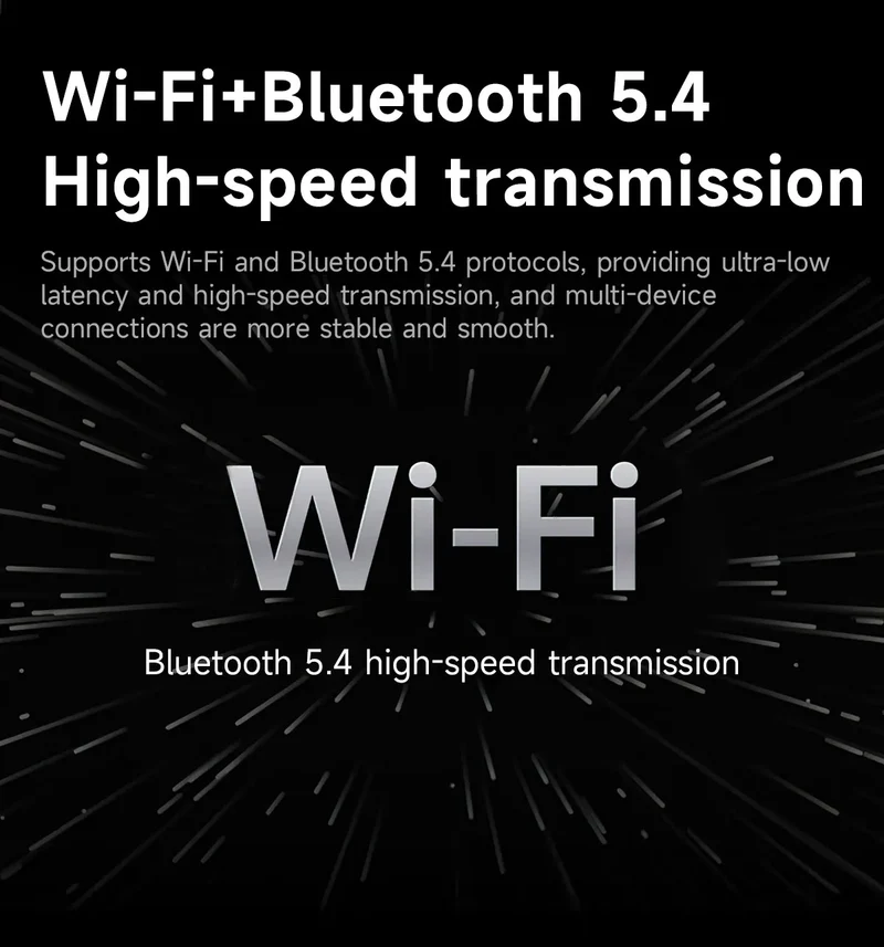 Smart Video Glasses Myopia Prescription Anti Shake Video Recording WIFI Bluetooth Transmission Object Recognition Smart Glasses