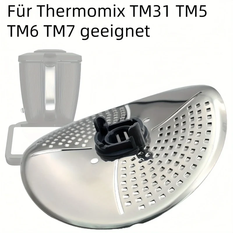 TM7 Protective Cover Peeler Cutter, Blade Cover Attachment for Thermomix TM6 TM5 TM7 Vegetables Stainless Steel, Kitchen Accesso