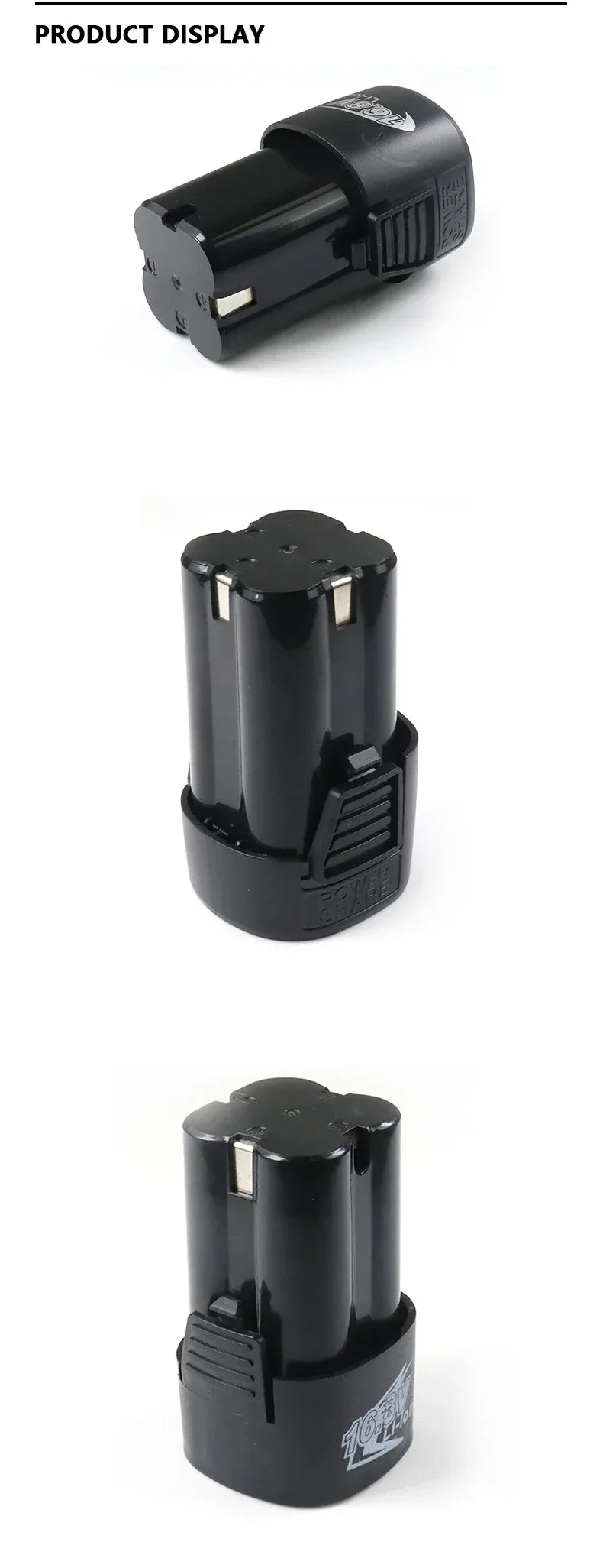 16.8V 2000mAh Rechargeable Lithium Battery for Angle Grinder Electric Drill Electric Screwdriver Electric Shear Spare Battery