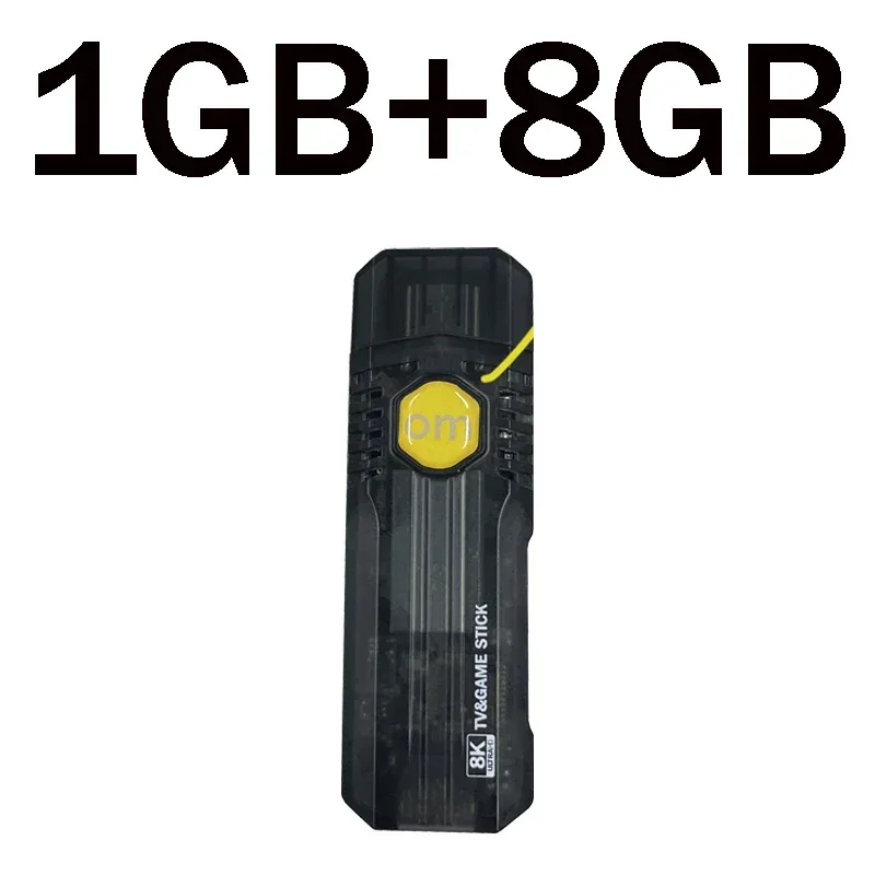 TV Stick OM Android 13 HDR 4K 1080P Amlogic S905L quad-core WiFi 4G 8GB 128GB Smart streaming Media Player iptv