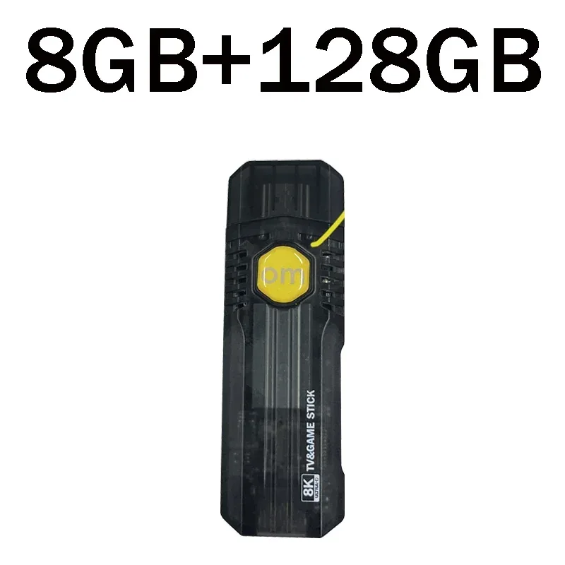 TV Stick OM Android 13 HDR 4K 1080P Amlogic S905L quad-core WiFi 4G 8GB 128GB Smart streaming Media Player iptv