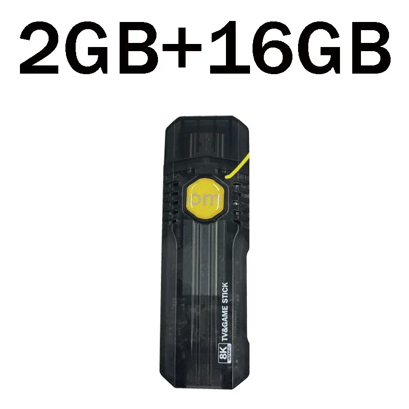 TV Stick OM Android 13 HDR 4K 1080P Amlogic S905L quad-core WiFi 4G 8GB 128GB Smart streaming Media Player iptv
