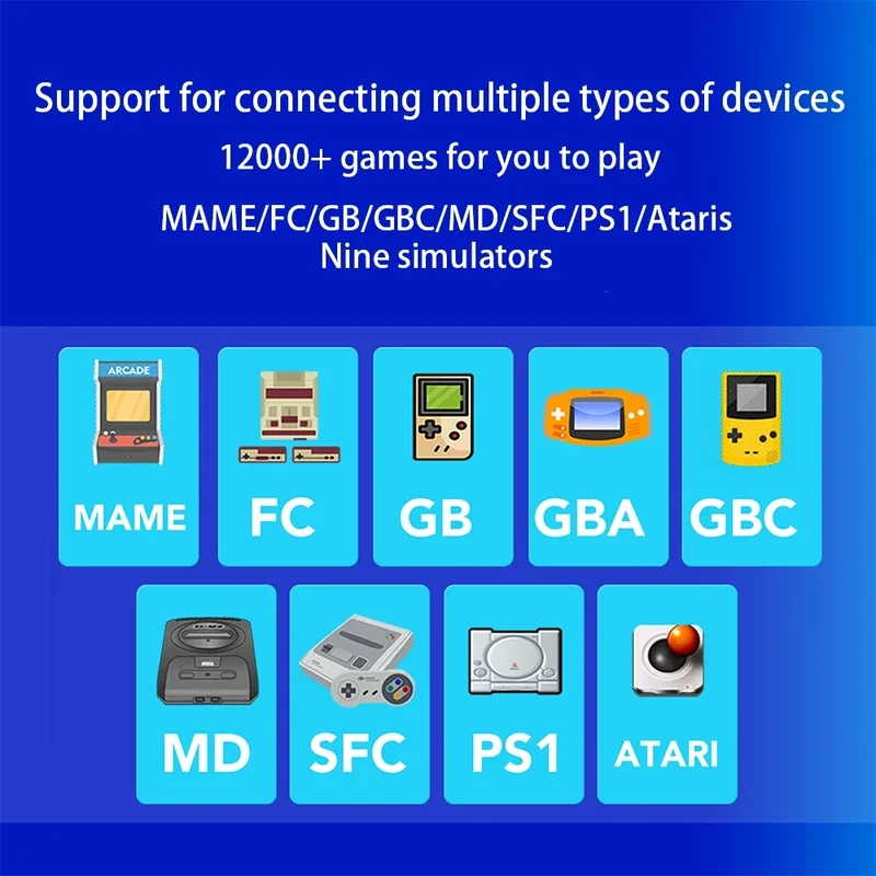 TV Stick M8II Video games devices DDR3 CPU-RK3032 Support expand 32GB 20000+ Games Wireless Controller Switch TV Stick