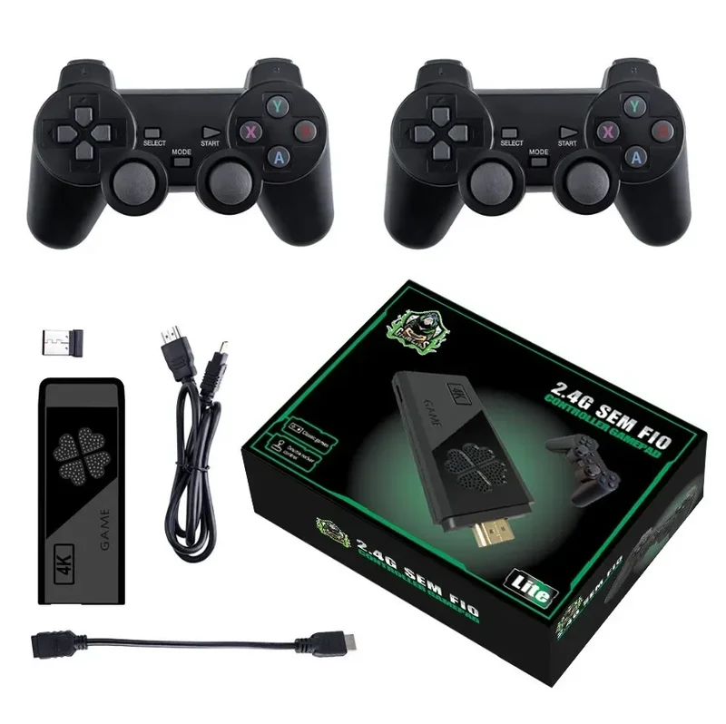 TV Stick M8II Video games devices DDR3 CPU-RK3032 Support expand 32GB 20000+ Games Wireless Controller Switch TV Stick