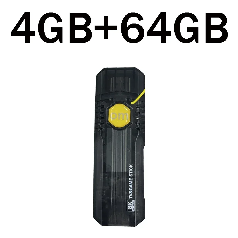 TV Stick OM Android 13 HDR 4K 1080P Amlogic S905L quad-core WiFi 4G 8GB 128GB Smart streaming Media Player iptv