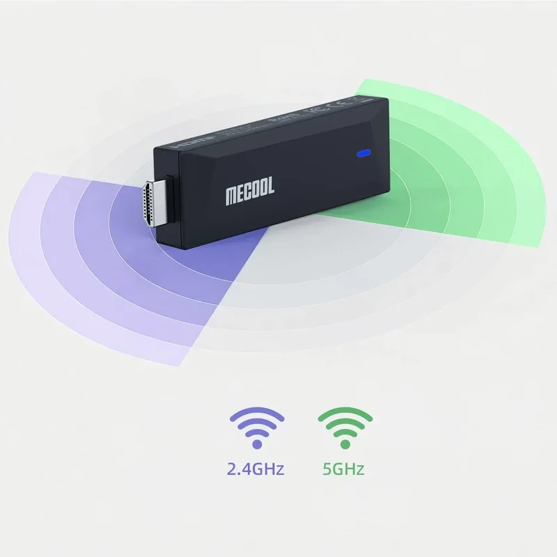 MECOOL MEgo 1 Android TV Stick Reltek Quad-core 8GB Google TV Sticks 2K Dolby Netflix TV Box 2025 High Quality Consoles ip tv