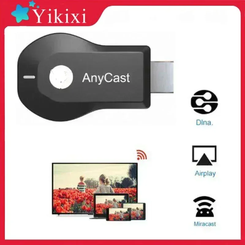 1080P M2 Plus HDMI-compatble TV Stick WIFI Display TV Dongle Receiver Anycast DLNA Share Screen For IOS Android Miracast Airplay
