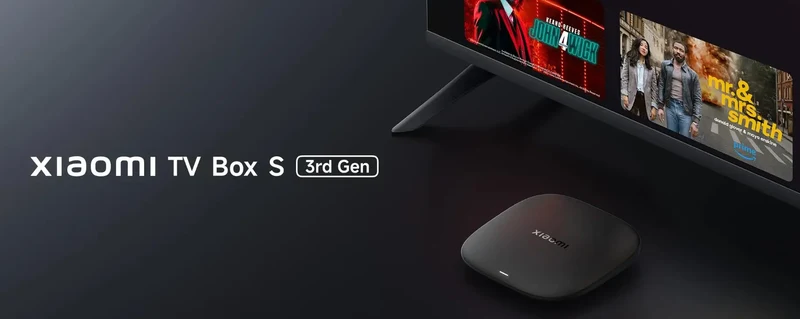 Xiaomi TV Box S 3nd Gen Global Version 2G RAM 32G ROM 4K UHD Dolby Vision HDR10+ Google TV WIFI 6 BT5.2 Google Assistant