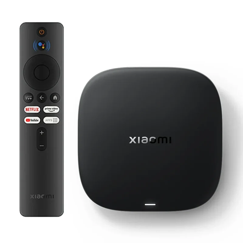 Xiaomi TV Box S 3nd Gen Global Version 2G RAM 32G ROM 4K UHD Dolby Vision HDR10+ Google TV WIFI 6 BT5.2 Google Assistant