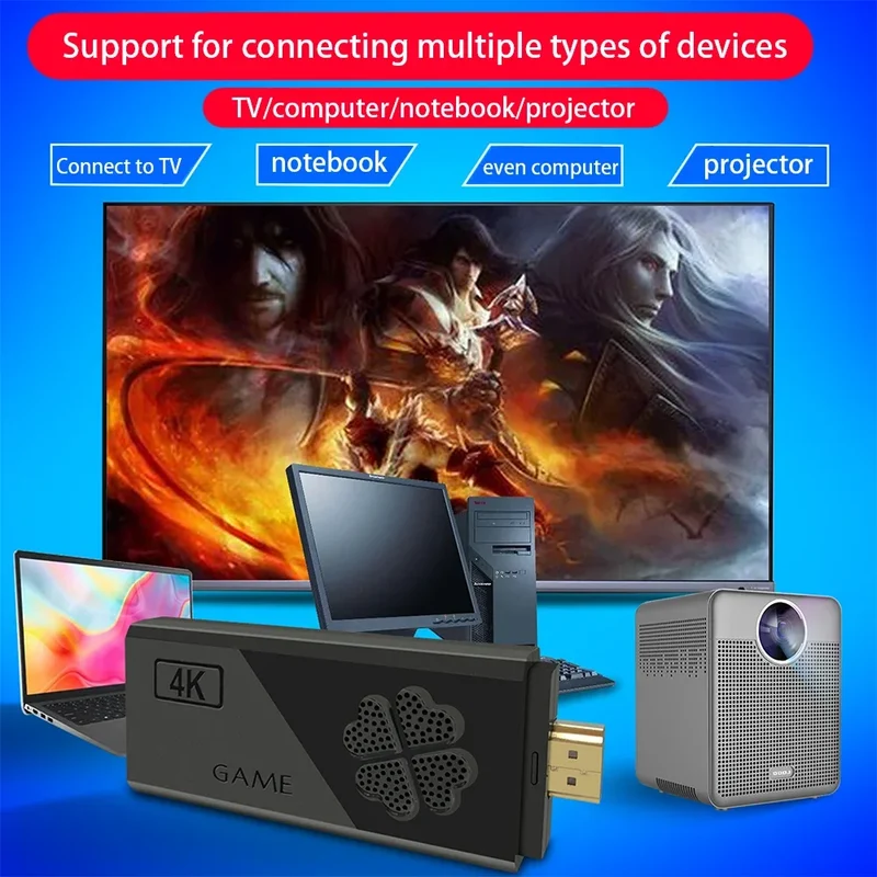 Handheld game Controls TV Stick M8II Support expand 32GB HDMI Output CPU-RK3032 DDR3 Wireless Controller Switch PS1 TV Stick