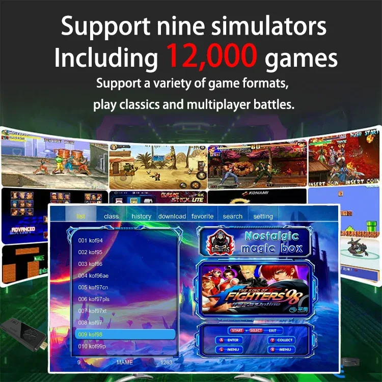 Handheld game Controls TV Stick M8II Support expand 32GB HDMI Output CPU-RK3032 DDR3 Wireless Controller Switch PS1 TV Stick