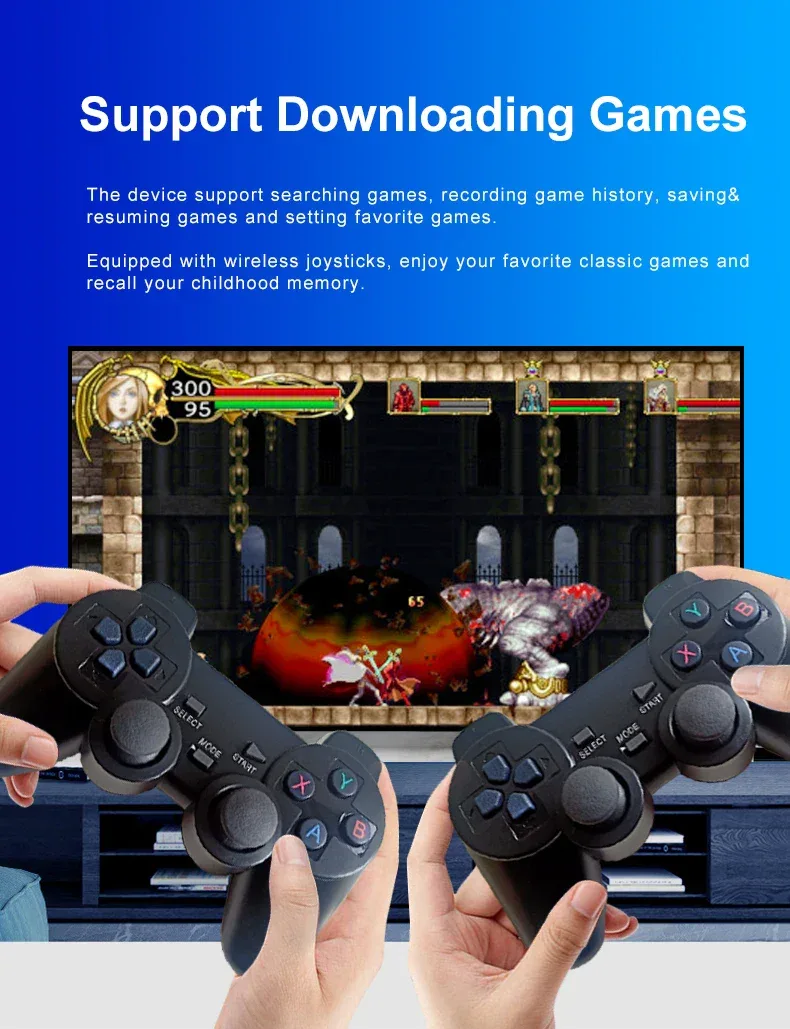 Handheld game Controls TV Stick M8II Support expand 32GB HDMI Output CPU-RK3032 DDR3 Wireless Controller Switch PS1 TV Stick
