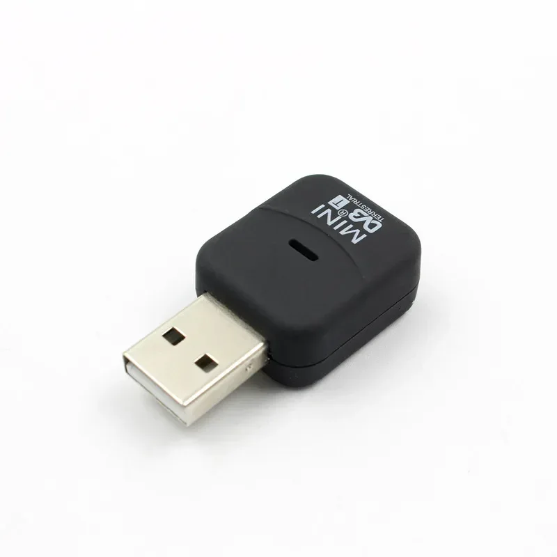 Mini USB DVB-T Digital Terrestrial TV Receiver Tuner Stick Dongle OSD MPEG-2 MPEG-4 with Antenna Remote Control For Laptop PC