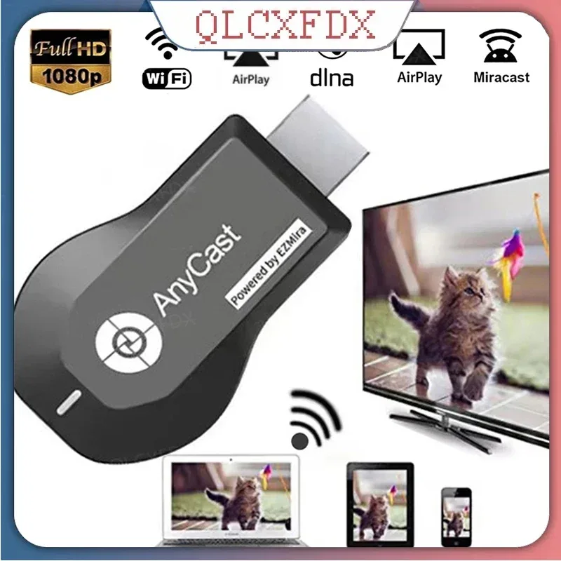AnyCast M2 Plus TV Stick HD 1080P Wireless Wifi Display Dongle DLAN Tv Receiver HDTV Mirascreen for Miracast Airplay ios android