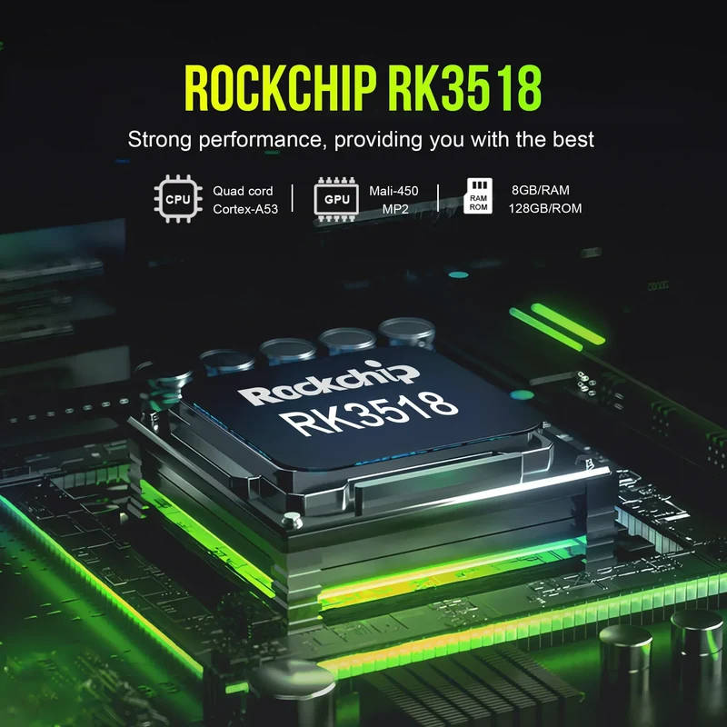 2026 New R3+ TV Stick Dual UI Interface Dual Wifi 2.4G/5.8G 4K Ultra HD 8GB 128GB RK3518 Quad Core Home Theater Media Player