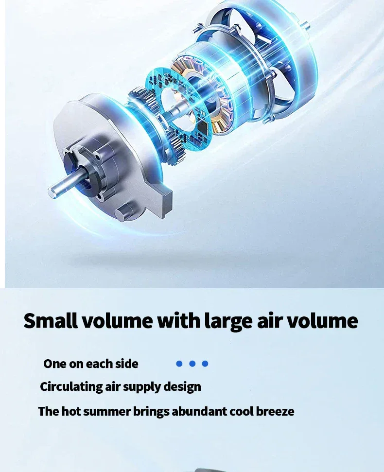 21v Air conditioner fan Clothing Fan Cooling Fan Personal Air Conditioning for Summer Heat Relief cooling clothing accessories