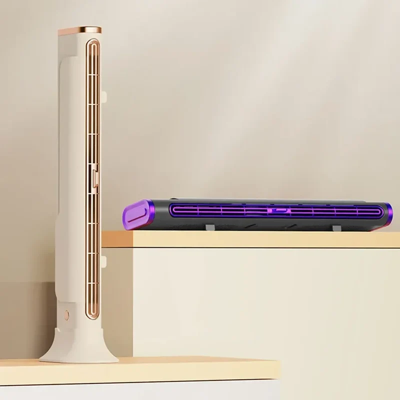 USB DesktopTower Fan Fan Quiet Air Condition Fan Vertical and Horizontal for Bedroom Home Office Room