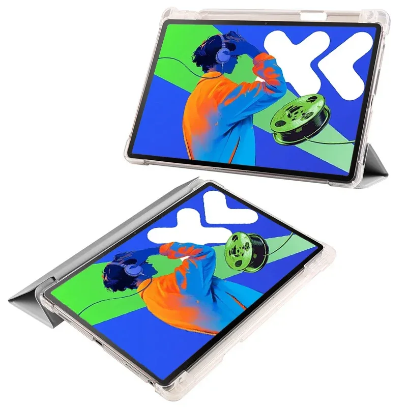 Coque For Lenovo Xiaoxin Pad Pro 2025 Case PU Leather Soft Back Stand Cover For Xiaoxin Pad Pro 12.7 2025 Case with Pen Holder