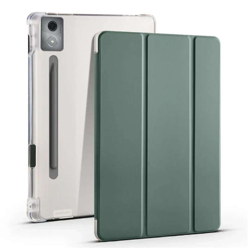 Coque For Lenovo Xiaoxin Pad Pro 2025 Case PU Leather Soft Back Stand Cover For Xiaoxin Pad Pro 12.7 2025 Case with Pen Holder