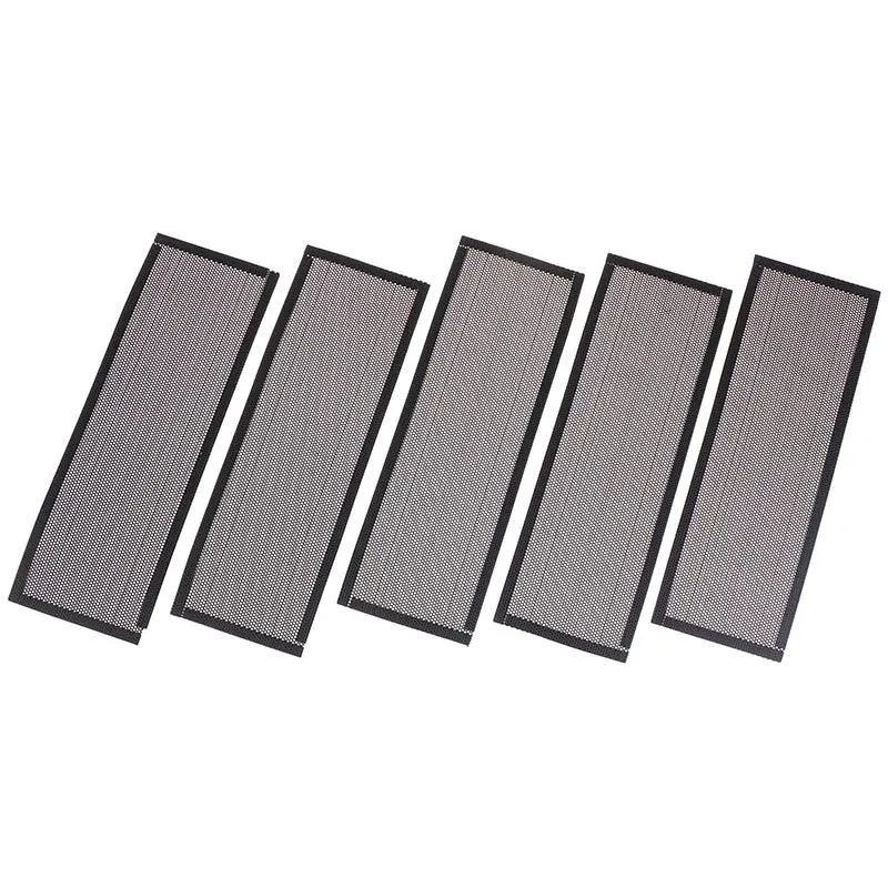 5 Set Universal DIY Shield backplane PVC Dust Filter For Computer Cooling Fan Shield Back Plate Chassis Bracket of Motherboard