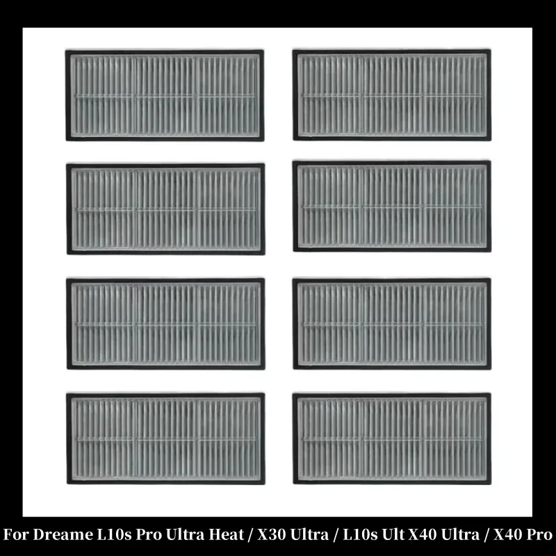 HEPA Filters For Dreame L10s Pro Ultra Heat / X30 Ultra / L10s Ult X40 Ultra / X40 Pro Vacuum Cleaner Replacement Accessories