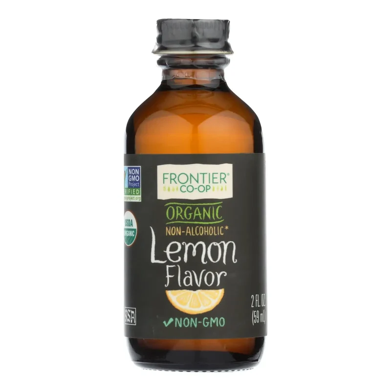 UD2 Frontier Organic Herb Lemon Flavor 2 Oz Food Additives
