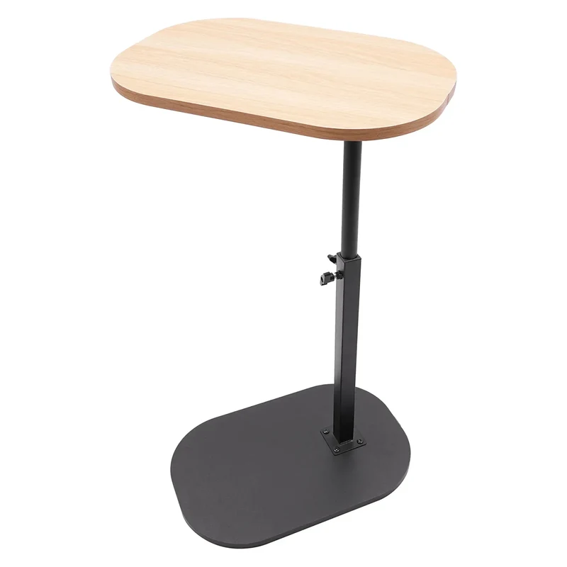 Modern Freestanding C-shaped Side Table Small Coffee Table Height Adjustable Side Table