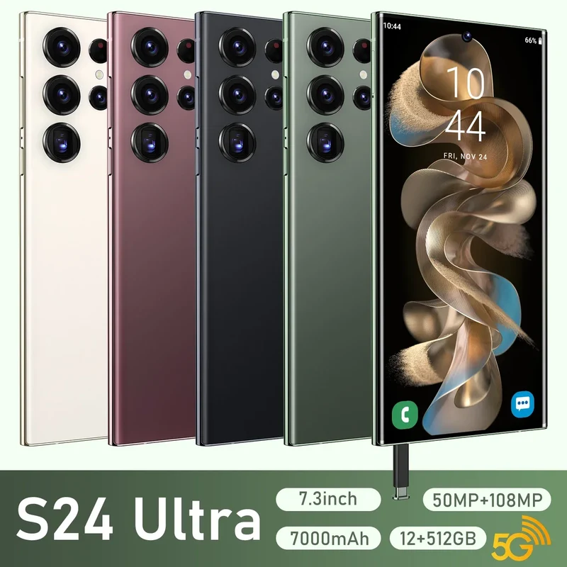 S24 Ultra 5G Smartphone 12GB+512GB – Android Haute Performance