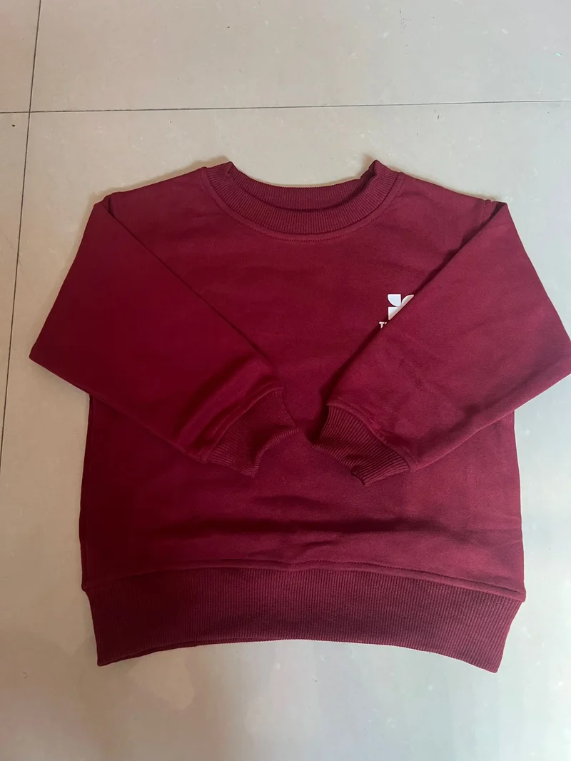 kids sweatshirts aw25 boys girls cute polo sweaters child teen cotton tops outwear clothing
