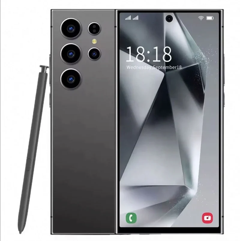 Cheap Price S24 Ultra Android 13 Smartphone OEM 7 Inch 16+512GB Telephone 5g Android Mobile Phone