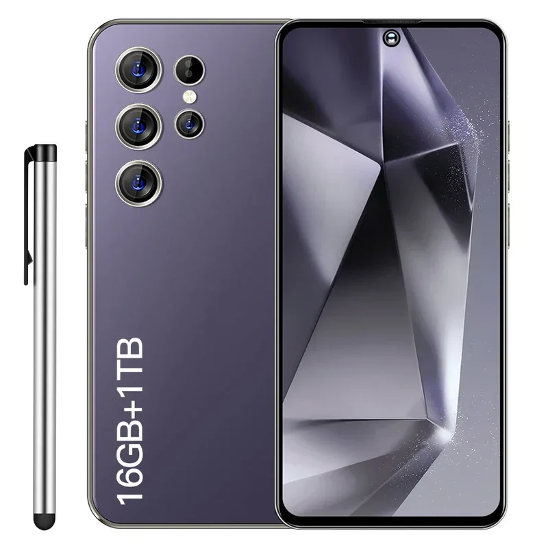 Cheap Price S24 Ultra Android 13 Smartphone OEM 7 Inch 16+512GB Telephone 5g Android Mobile Phone