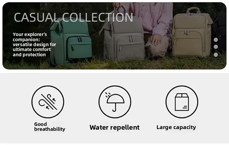 New Mom Bag: Multi-Functional, High-Capacity, Lightweight Diaper Bag with Milk Storage Compartment