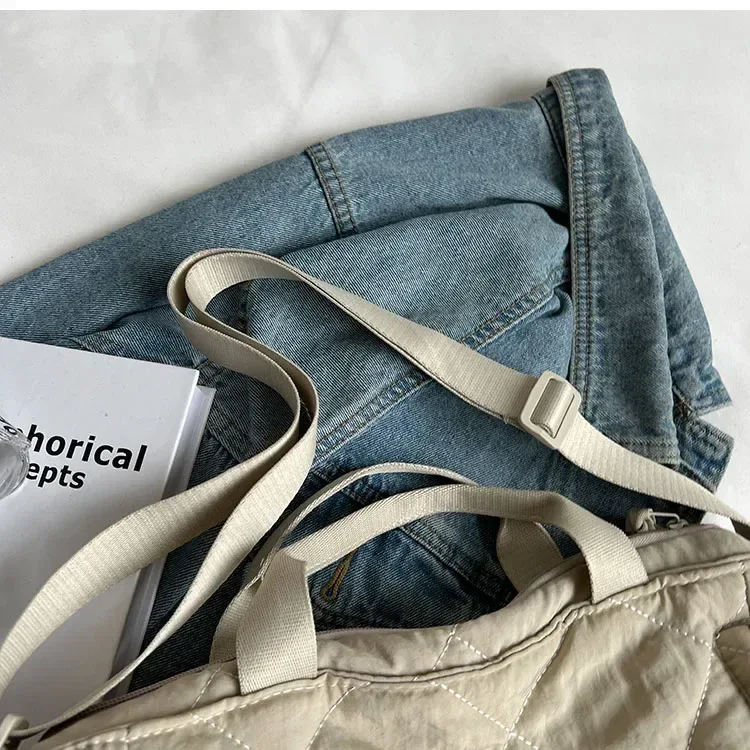 Large Capacity Mommy Bag for Women Totes Baby Diaper Nappy Bags Shoulder Cotton Ladies Maternity Shopping Bags