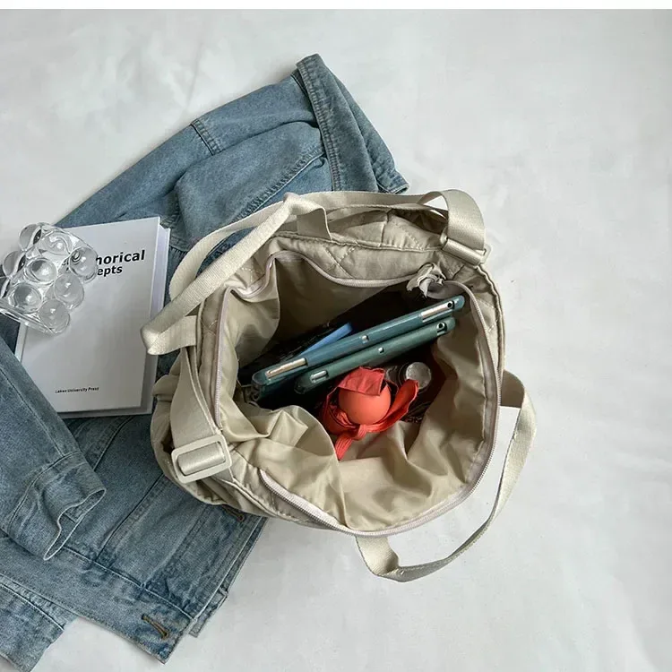 Large Capacity Mommy Bag for Women Totes Baby Diaper Nappy Bags Shoulder Cotton Ladies Maternity Shopping Bags