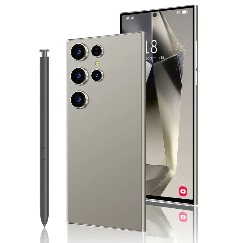 Hot Selling 5G Smartphone S24 S25 Ultra Telephone 7.0 Inch Android Phones Unlocked 16G+1TB Cellphone Mobile Phones 4G 3G