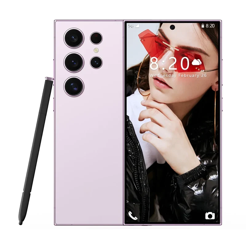 Hot Selling 5G Smartphone S24 S25 Ultra Telephone 7.0 Inch Android Phones Unlocked 16G+1TB Cellphone Mobile Phones 4G 3G