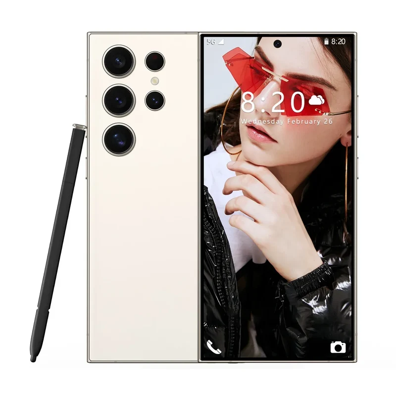 Hot Selling 5G Smartphone S24 S25 Ultra Telephone 7.0 Inch Android Phones Unlocked 16G+1TB Cellphone Mobile Phones 4G 3G