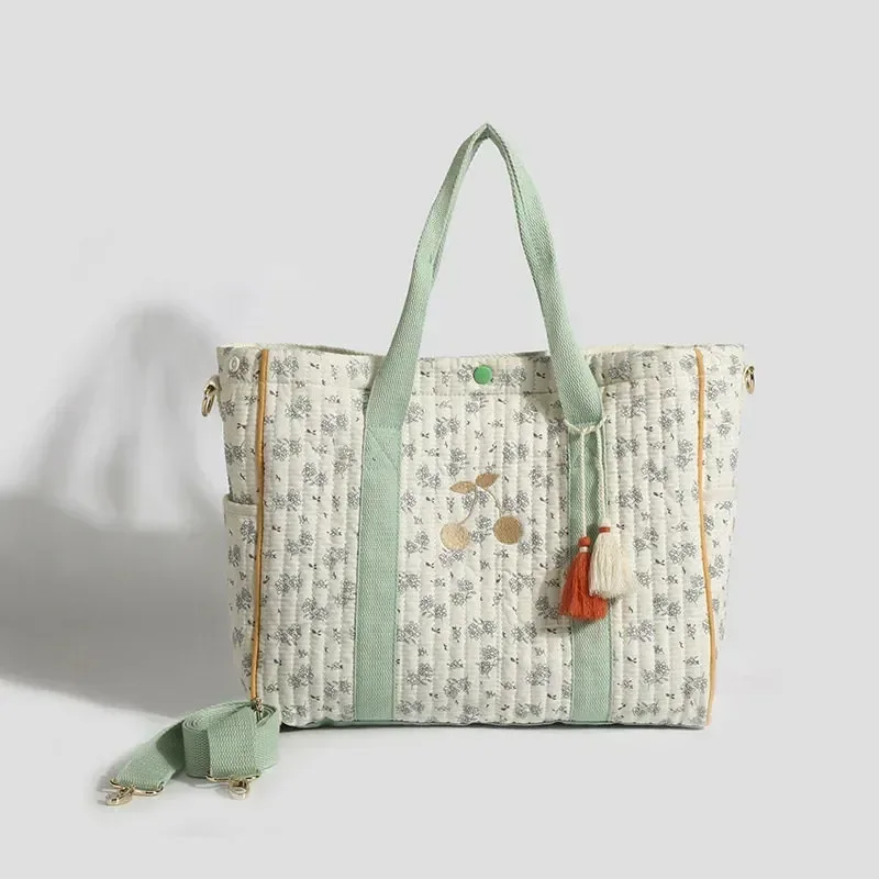 Diaper bag Mommy nappy Bag Large Capacity Tote Bag Luxury Designer Bag Mother and Baby Bag Floral Messenger Diaper Bag