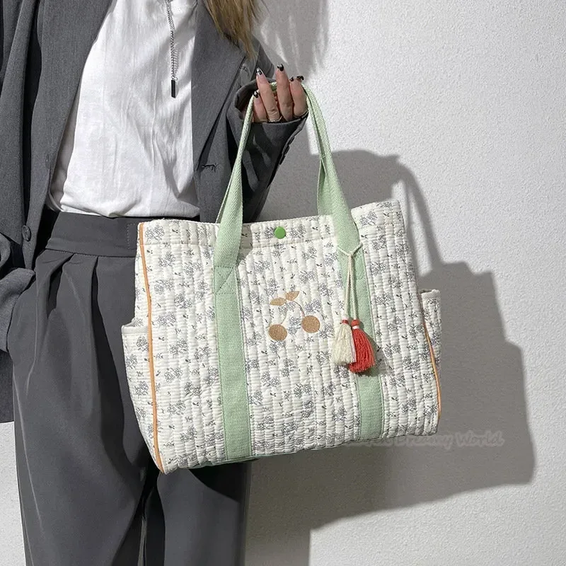 Diaper bag Mommy nappy Bag Large Capacity Tote Bag Luxury Designer Bag Mother and Baby Bag Floral Messenger Diaper Bag