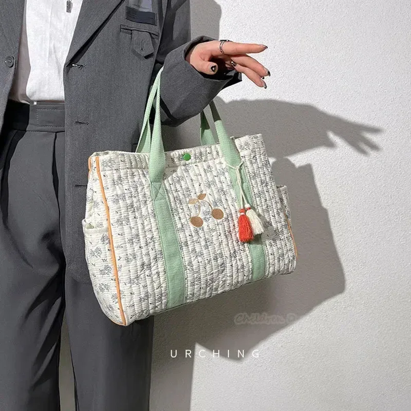 Diaper bag Mommy nappy Bag Large Capacity Tote Bag Luxury Designer Bag Mother and Baby Bag Floral Messenger Diaper Bag