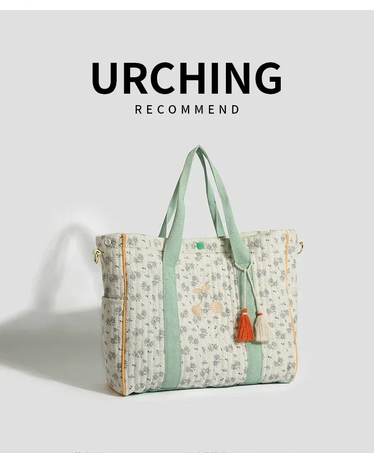 Diaper bag Mommy nappy Bag Large Capacity Tote Bag Luxury Designer Bag Mother and Baby Bag Floral Messenger Diaper Bag