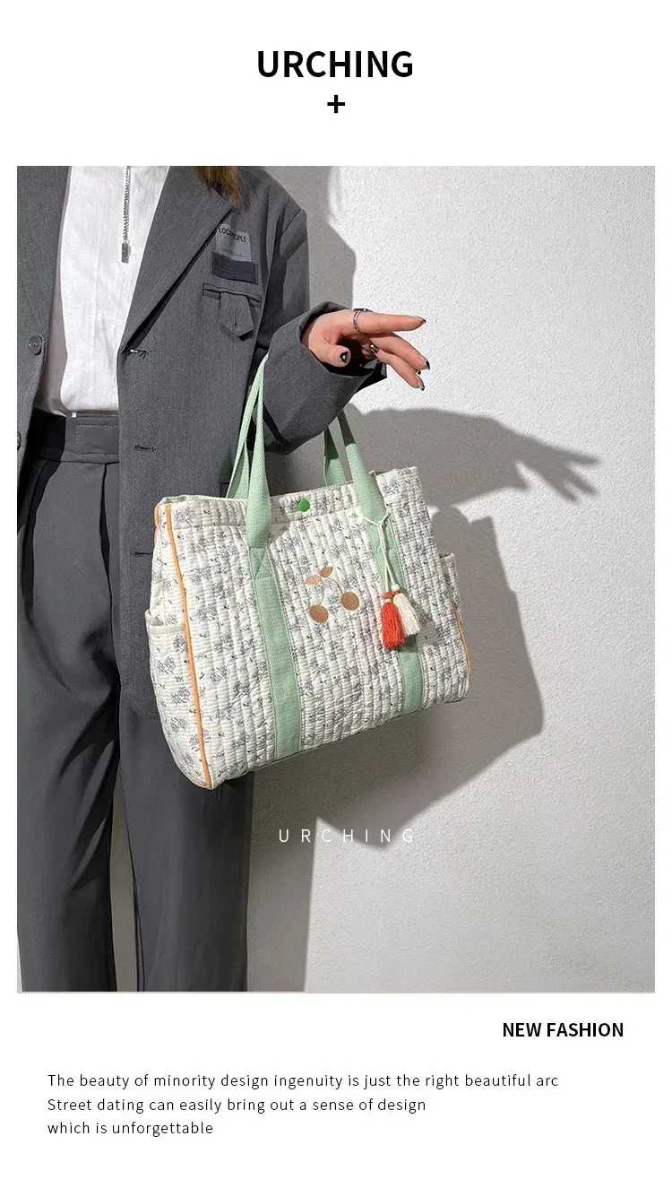 Diaper bag Mommy nappy Bag Large Capacity Tote Bag Luxury Designer Bag Mother and Baby Bag Floral Messenger Diaper Bag